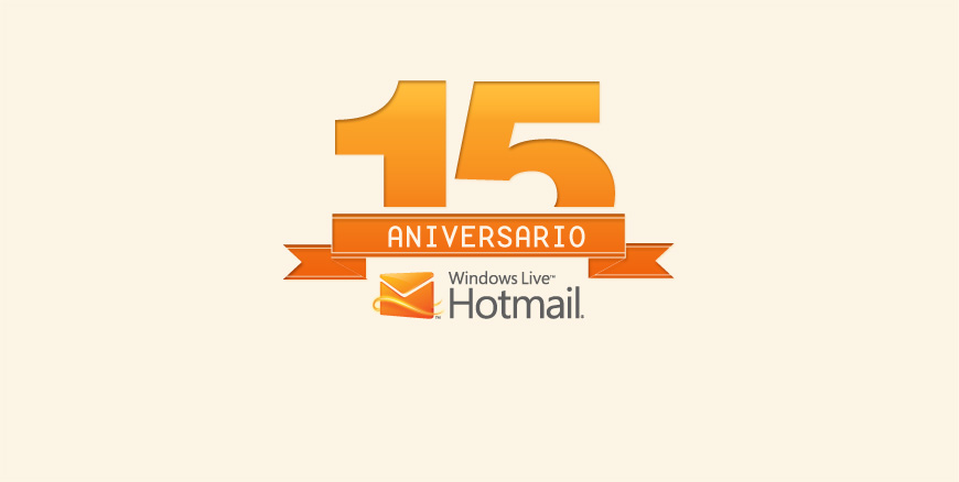 15 ANIVERSARIO Windows Live Hotmail